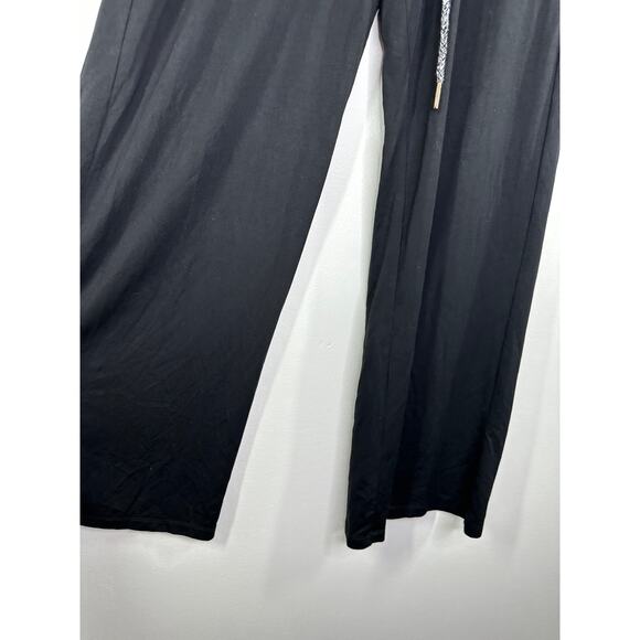 Heartloom Black Drawstring Waist Straight Lounge Pants Women's Size X-Small XS - Picture 3 of 7